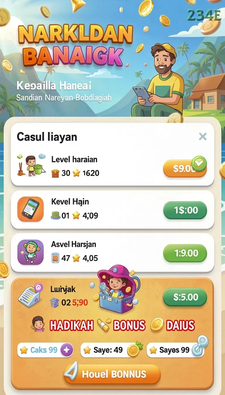 Cuplikan layar VC55 — menu navigasi