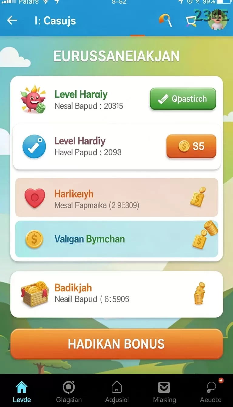 Cuplikan layar 8180 — menu navigasi