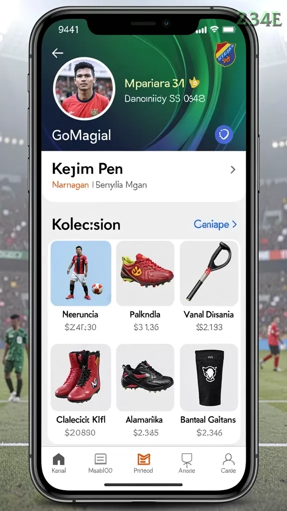 Cuplikan layar G9VIP — pengaturan akun